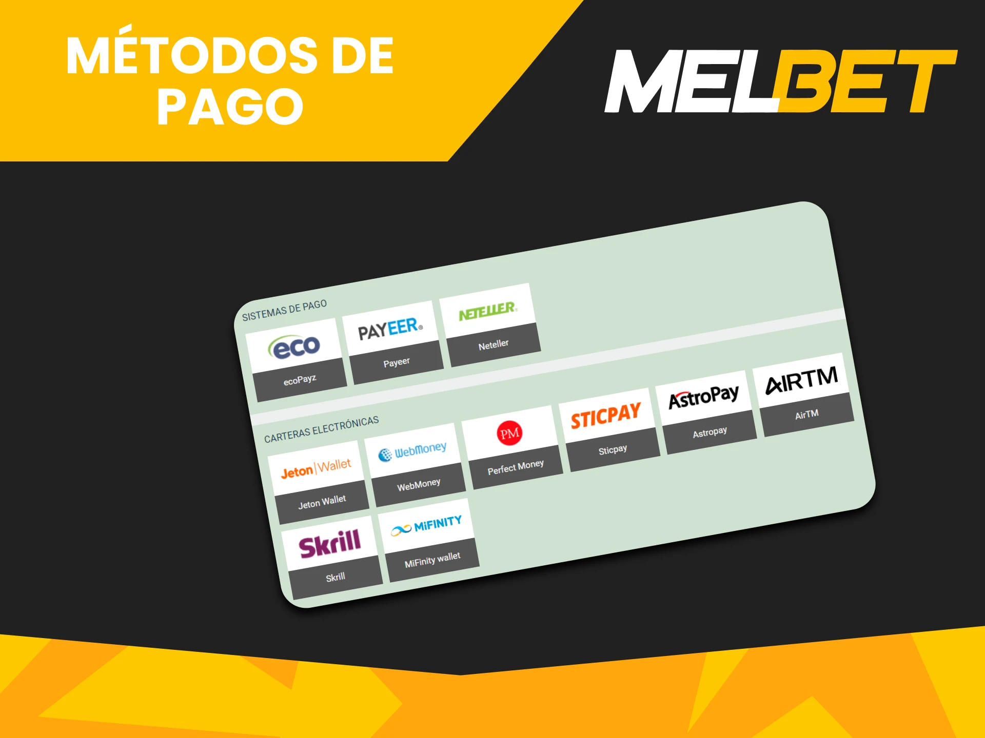 Melbet tiene muchos métodos de pago para Aviator. ¡Recarga tu cuenta Melbet ahora!