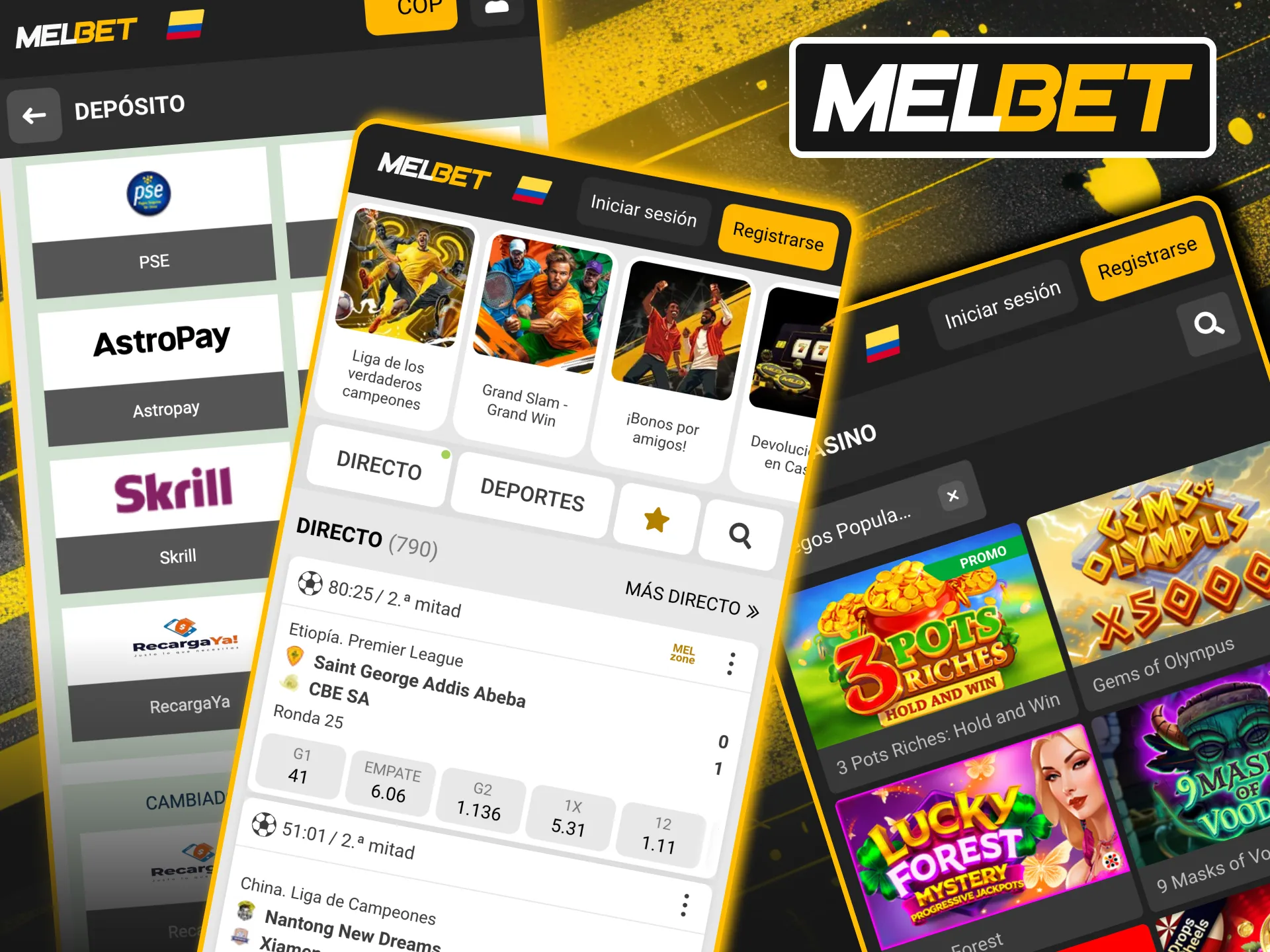 Te explicamos cómo utilizar la Melbet app. Sigue los pasos de nuestras instrucciones y ¡empieza a apostar dinero real ahora mismo!