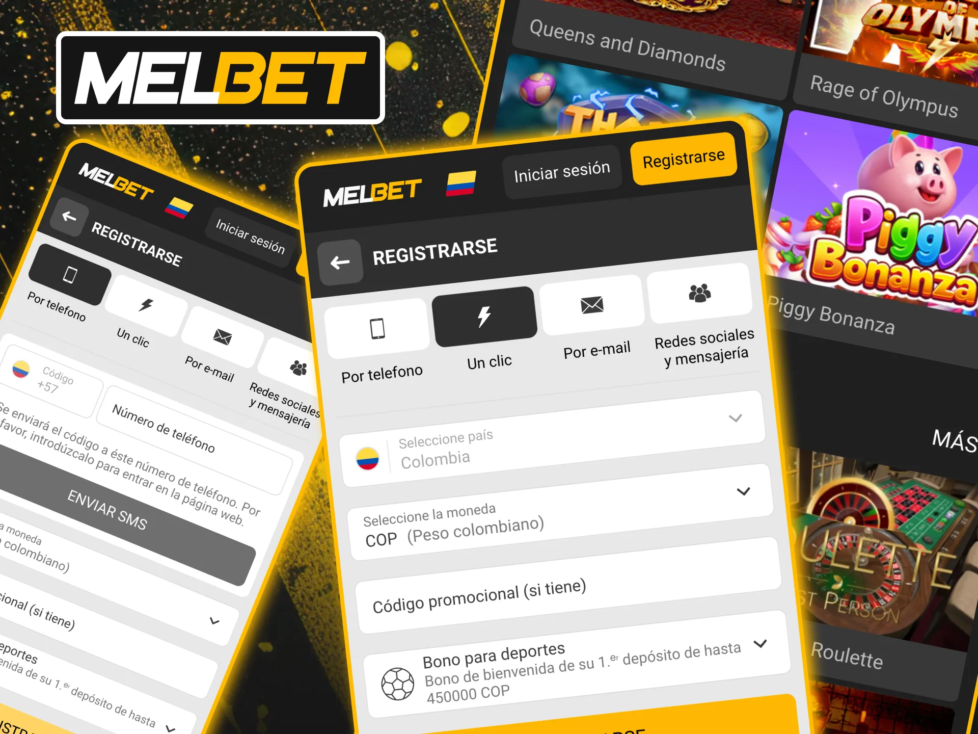 Puedes registrarte a través de la Melbet mobi aplicación. ¡Únete a Melbet ahora!