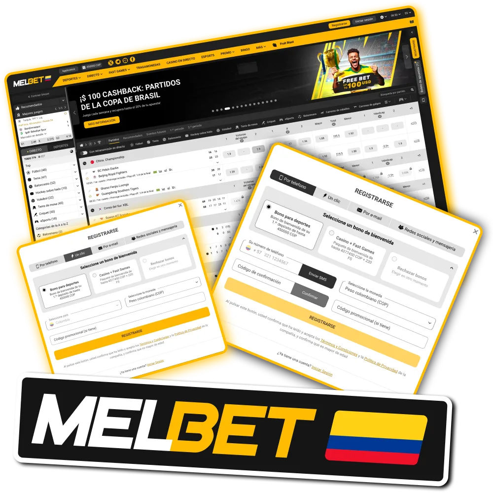Te contamos todo sobre cómo registrarte en Melbet.