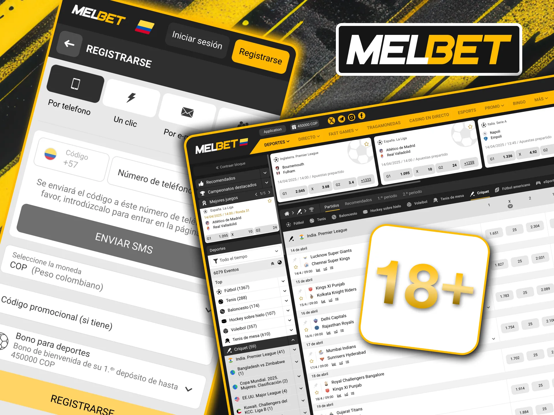 Lee los requisitos para registrarte en Melbet. ¡Registro en Melbet ahora!